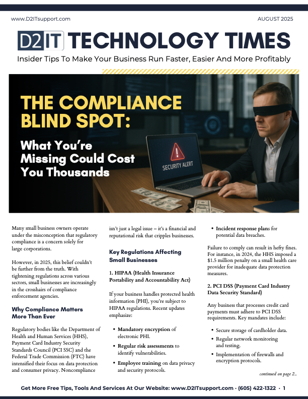 D2IT Newsletter August 2025