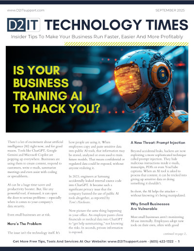 D2IT Newsletter September 2025