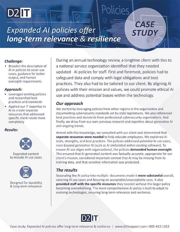 D2IT Case Study